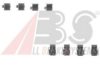 CARRAB BP 1958 Accessory Kit, disc brake pads